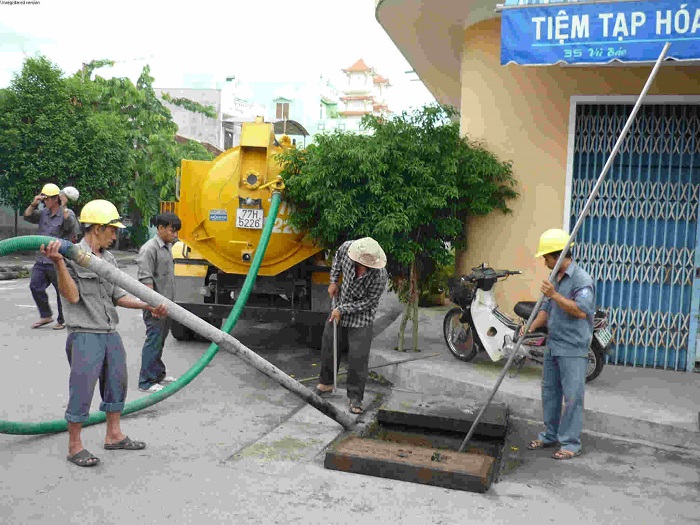 Quy trình dịch vụ hút bể phốt tại TP Ninh Bình của IVENCO