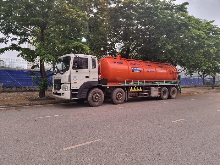 IVENCO – Giải pháp hút bể phốt tại huyện Cẩm Giàng Hải Dương