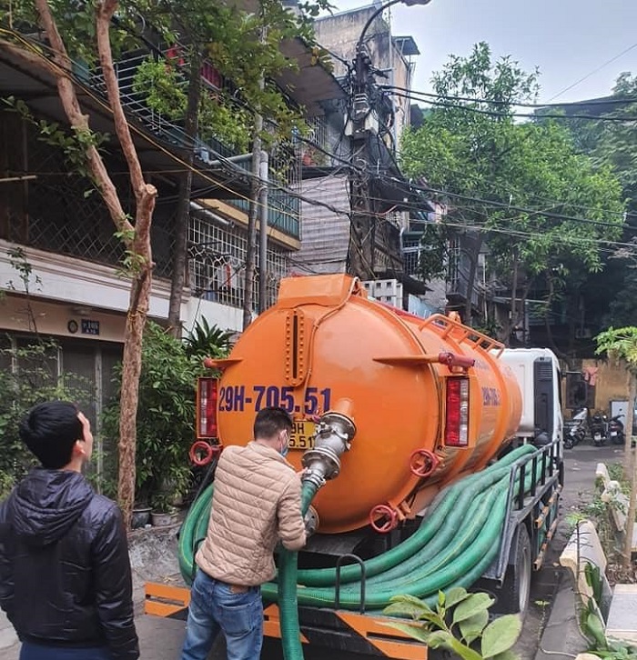Hút bể phốt tại Yên Lập Phú Thọ