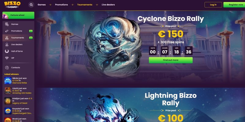 Hledáte zábavu? Poznejte Bizzo Casino in Czech Republic